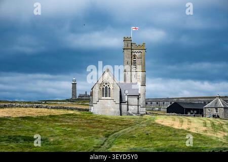 Lundy Island im Bristolkanal vor der Küste von Devon, England, UK Stockfoto