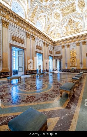 Königspalast von Caserta Stockfoto