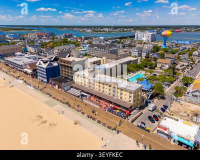 Ocean City, MD, USA - 15. Juni 2026: Sommer auf Ocean City Beach MD USA Stockfoto