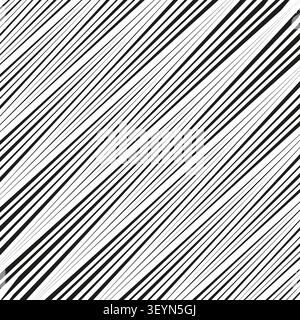 Diagonal gestreiftes Linienmuster mit minimaler geometrischer Textur. Ergänzt abstrakten Retro-Hintergrund. eps 10 Stock Vektor