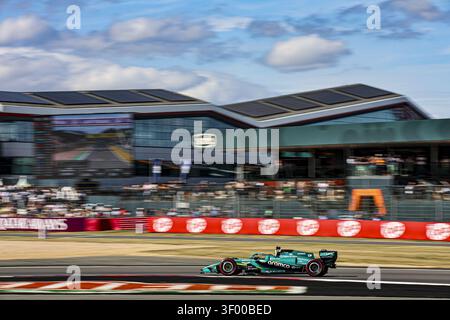 (18) Lance Walk (CAN) - Aston Martin Aramco F1-Team - Aston Martin AMR26 - Honda während der Qualifikationsrunde des Formel-1-Lenovo British Grand Prix Stockfoto