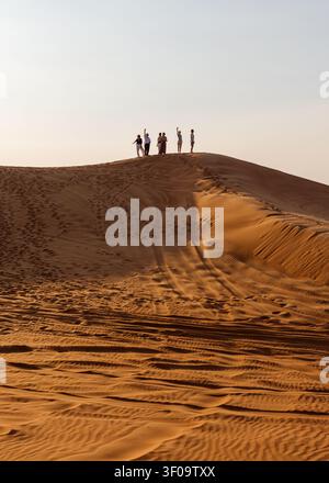 Gruppe von Personen, die zusammen reisen Stockfoto