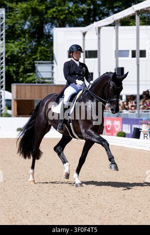 Deutsches Spring- und Dressur-Derby 2026 am 15.05.26 in Hamburg, 405 WERTH Isabell (GER), Wendy de Fontaine Stockfoto