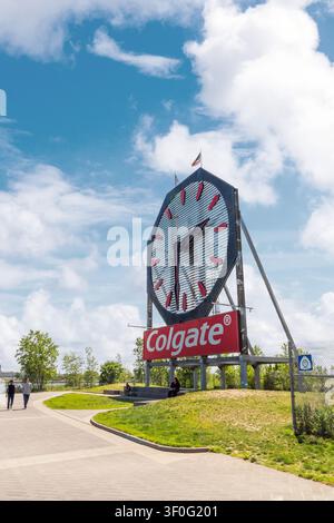 Colgate Clock, Jersey City, New Jersey, USA Stockfoto