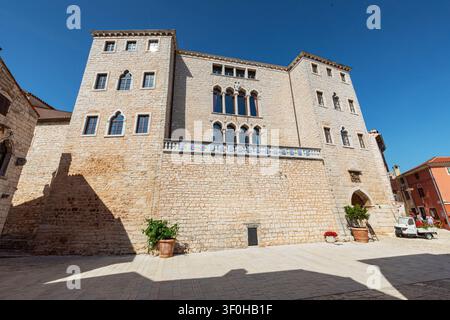 Die Altstadt von Bale in Istrien Stockfoto