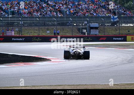 Silverstone, Großbritannien, 5. Juli 2026, Esteban Ocon, Haas, während des Großen Preises von Großbritannien, Copyright Marco Talluto Stockfoto