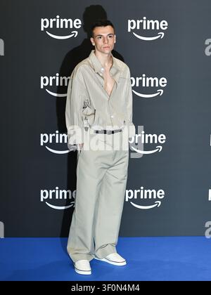 Rom, Italien. 09. Juli 2026. Rom, Cinema Moderno, Vorstellung des Programmauflinien von Prime Video für 2026. Abgebildet: Francesco Gheghi Credit: Independent Photo Agency/Alamy Live News Stockfoto