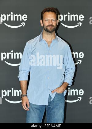 Rom, Italien. 09. Juli 2026. Rom, Cinema Moderno, Vorstellung des Programmschemas 2026 von Prime Video. Abgebildet: Alessandro Borghi Credit: Independent Photo Agency/Alamy Live News Stockfoto