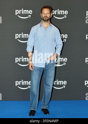 Rom, Italien. 09. Juli 2026. Rom, Cinema Moderno, Vorstellung des Programmschemas 2026 von Prime Video. Abgebildet: Alessandro Borghi Credit: Independent Photo Agency/Alamy Live News Stockfoto