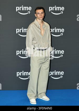 Rom, Italien. 09. Juli 2026. Rom, Cinema Moderno, Vorstellung des Programmauflinien von Prime Video für 2026. Abgebildet: Francesco Gheghi Credit: Independent Photo Agency/Alamy Live News Stockfoto