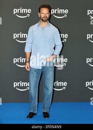 Rom, Italien. 09. Juli 2026. Rom, Cinema Moderno, Vorstellung des Programmschemas 2026 von Prime Video. Abgebildet: Alessandro Borghi Credit: Independent Photo Agency/Alamy Live News Stockfoto