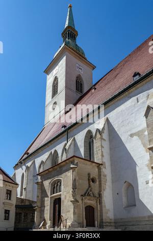 St. Martins Dom in der Stadt Bratislava, Slowakei Stockfoto