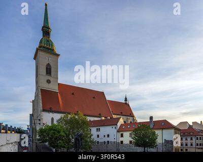 St. Martins Dom in der Stadt Bratislava, Slowakei Stockfoto