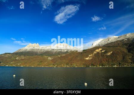 Lake Annecy, Haute Savoie, Frankreich. Stockfoto