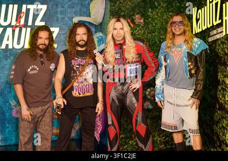 Tom Kaulitz und Bill Kaulitz bei der Präsentation ihrer Wachsfiguren im Madame Tussauds. Berlin, 12.07.2026 Stockfoto