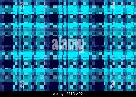 Herbstlicher Stoff-Tartan-Textil, dünnes nahtloses Muster-Hintergrund. Diamant-Vektor-Karomuster in heller und dunkler Farbpalette. Stock Vektor