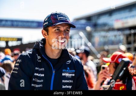 #23 Alexander Albon (THA) Atlassian Williams F1 Team (GBR) FW48/Mercedes während des Britischen Grand Prix auf dem Silverstone Circuit am 02. Juli 2026 in Northamptonshire, England. (Foto von Ian Bundey/Eurasia Sport Images) Stockfoto