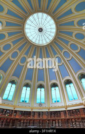 Gewölbte Decke des Lesesaals des Britischen Museums Stockfoto