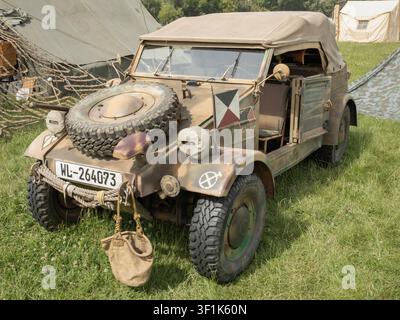 Militärische Fahrzeuge Stockfoto