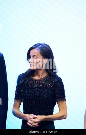 Barcelona, Katalonien, Spanien. 14. Juli 2026. Königin Letizia von Spanien nimmt an der Preisverleihung des Prinzessin-von-Girona-Preises im Gran Teatre del Liceu am 14. Juli 2026 in Barcelona, Spanien teil (Bildnachweis: © Jack Abuin/ZUMA Press Wire) NUR FÜR REDAKTIONELLE VERWENDUNG! NICHT FÜR KOMMERZIELLE VERWENDUNG! Stockfoto