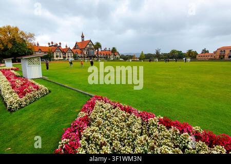 Government Gardens in Rotorua – Neuseeland Stockfoto