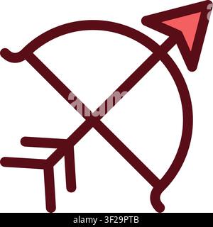 Schleifen-Icon, Band, Geschenk, Dekoration, Krawatte, Fliege, Knoten, Präsent Stock Vektor