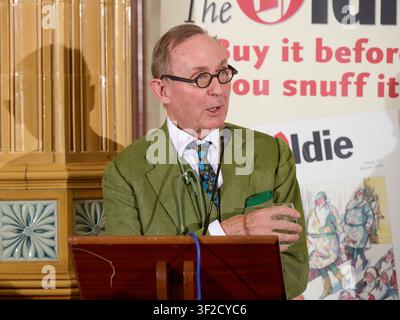 A N Wilson beim Oldie-Literatur-Lunch, Westminster, London, 14. Juli 2026 Stockfoto
