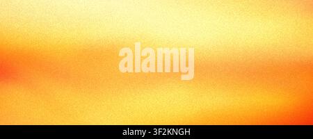 Korngrenzungs-Sonnenuntergangs-Rausch-Hintergrund mit Mesh-Mischung. Grobkörniger, lebendiger, verschwommener Sonnenaufgangsverlaufseffekt-Hintergrund. Orange und Gold Sommer und Herbst zu Stock Vektor