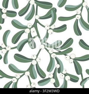 Seifig-Muster ohne Naht, Winterferien-Hintergrund, Vektorillustration. Stock Vektor
