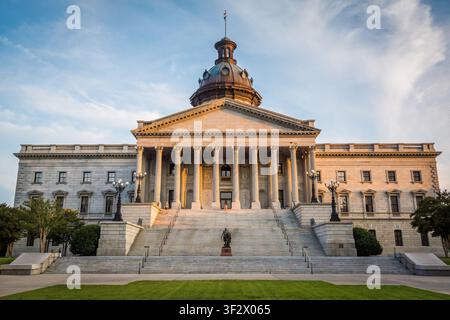 Das Exterieur der South Carolina State House in Columbia, South Carolina. Stockfoto