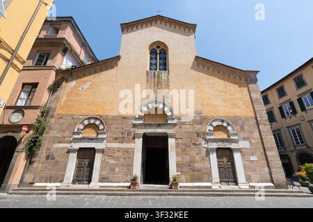 Lucca - Die Kirche Chiesa di San Salvatore Stockfoto