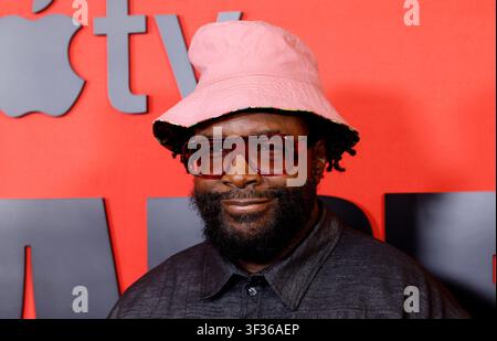 New York, Vereinigte Staaten. 21. Juli 2026. Questlove kommt auf dem roten Teppich zur New Yorker Vorführung von Apple TV's „Cape Fear“ im DGA-Theater am Dienstag, dem 21. Juli 2026 in New York City an. Foto von John Angelillo/UPI Credit: UPI/Alamy Live News Stockfoto