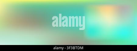 Pastel-Farbverlaufsmuster, abstrakte Y2K-Netztextur. Fließendes Regenbogen-Vektor-Hintergrundbild, Ombre-Hologramm-Hintergrund, Degrade-Ästhetik-Design Stock Vektor