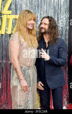 Bill Kaulitz und Tom Kaulitz bei der Premiere der 3. Staffel der Netflix-Serie 'Kaulitz & Kaulitz' im Delphi Filmpalast. Berlin, 22.07.2026 Stockfoto
