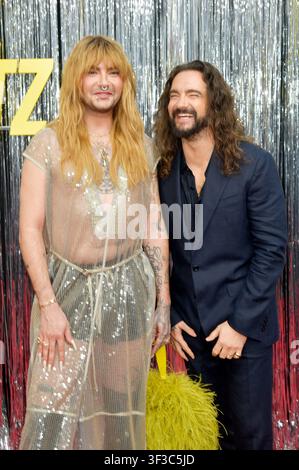 Bill Kaulitz und Tom Kaulitz bei der Premiere der 3. Staffel der Netflix-Serie 'Kaulitz & Kaulitz' im Delphi Filmpalast. Berlin, 22.07.2026 Stockfoto