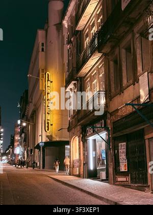Straßenfotografie in Porto Stockfoto