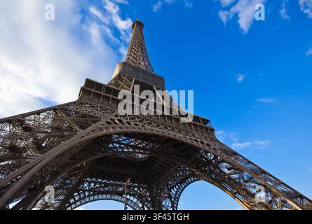 Frankreich, Paris, den Eiffelturm Stockfoto