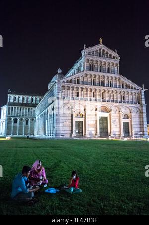 Italien, Pisa, Piazza Dei Miracoli, Dom Stockfoto