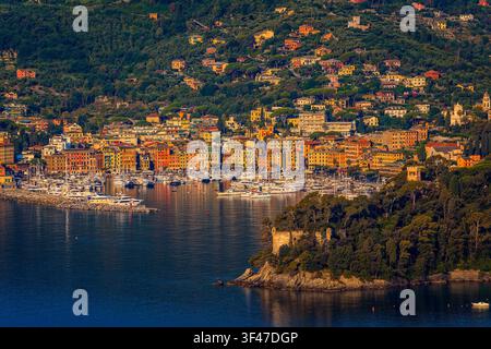 Italien Ligurien Santa Margherita Ligure, Blick Stockfoto