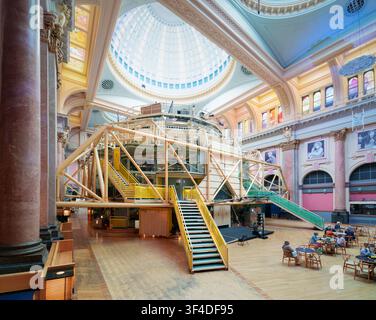 Manchester, England, UK - Royal Exchange Theatre von Richard Negri und Levitt Bernstein, Renovierung ebenfalls durch Levitt Bernstein Stockfoto