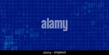 Abstrakter blauer Technologie-Gitter-Hintergrund Stock Vektor