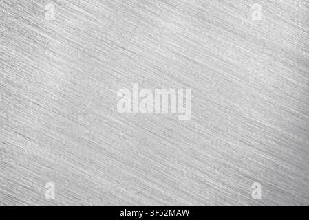 chromes gebürstetes Metall einheitliches Aluminiummuster Designelement Stockfoto