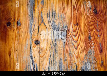 Helle Textur der Holzoberfläche. Hintergrundtextur von altem Holz. Stockfoto