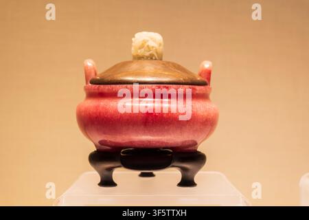 Chinesische Altertümer, chinesischer alter Jade, chinesische Antiquitäten Stockfoto