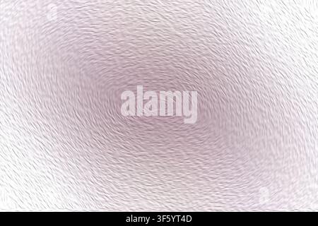 Ein abstrakter digitaler Kunsthintergrund mit einem zentralen kreisförmigen Wirbelmuster und feinen, texturierten Linien in weichen, gedämpften Tönen, die einen Wirbeleffekt erzeugen. Stockfoto