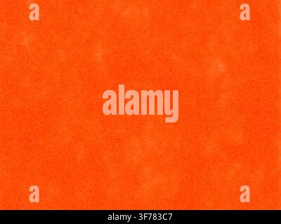 Fluoreszenter orange Filz Vliesstofftextur nützlich als Hintergrund Stockfoto
