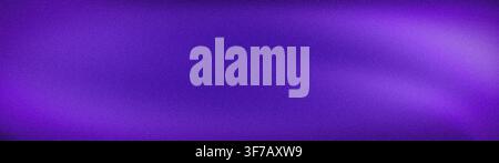 Dieser abstrakte Hintergrund in 4K-Auflösung zeigt einen sanften Farbverlauf von lebendigen Lila- und Violetttönen mit einer körnigen Textur und einem weichen Unschärfeeffekt. Idee Stockfoto
