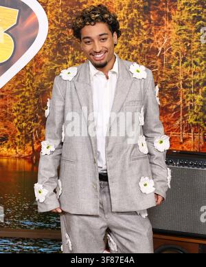 Burbank, Vereinigte Staaten. 10. Aug., 2026. BURBANK, LOS ANGELES, KALIFORNIEN, USA - 10. AUGUST: Orlando Lucas kommt zur Los Angeles-Premiere von Disneys "Camp Rock 3“, die am 10. August 2026 im Walt Disney Studios in Burbank, Los Angeles, Kalifornien, Vereinigte Staaten, stattfindet. (Credit: Image Press Agency/Alamy Live News) Stockfoto