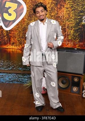 Burbank, Vereinigte Staaten. 10. Aug., 2026. BURBANK, LOS ANGELES, KALIFORNIEN, USA - 10. AUGUST: Orlando Lucas kommt zur Los Angeles-Premiere von Disneys "Camp Rock 3“, die am 10. August 2026 im Walt Disney Studios in Burbank, Los Angeles, Kalifornien, Vereinigte Staaten, stattfindet. (Credit: Image Press Agency/Alamy Live News) Stockfoto
