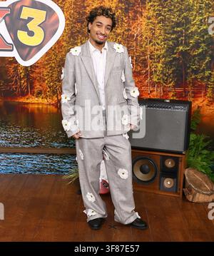 Burbank, Vereinigte Staaten. 10. Aug., 2026. BURBANK, LOS ANGELES, KALIFORNIEN, USA - 10. AUGUST: Orlando Lucas kommt zur Los Angeles-Premiere von Disneys "Camp Rock 3“, die am 10. August 2026 im Walt Disney Studios in Burbank, Los Angeles, Kalifornien, Vereinigte Staaten, stattfindet. (Credit: Image Press Agency/Alamy Live News) Stockfoto